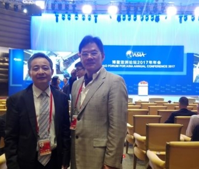 仙客來公司董事長(zhǎng)潘新華博鰲論壇滿載而歸