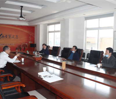 江西省民宗局馬徽江處長蒞臨仙客來公司調(diào)研指導工作