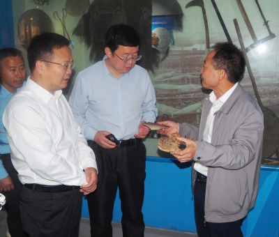 省貿促會副會長彭峰一行蒞臨仙客來公司調研