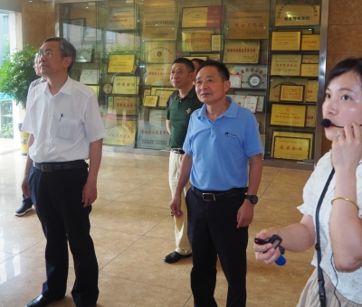 省市場監(jiān)督管理局一級巡視員蔡瑋蒞臨仙客來公司調(diào)研